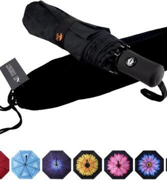 SY COMPACT Travel Umbrella Windproof Automatic Umbrellas-Factory Outlet umbrella