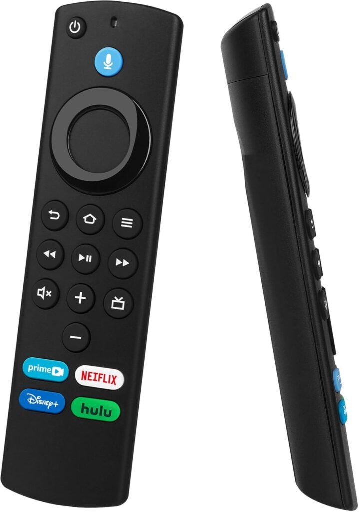 Replacement Remote Control for TVs Stick(4K/4K Max/Lite) TV Cube, Smart TV 3rd Gen, for Insignia-Toshiba-Pioneer Smart TV
