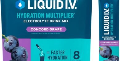 Liquid I.V.® Hydration Multiplier - Concord Grape | Electrolyte Powder Drink Mix | 1 Pack (16 Servings)