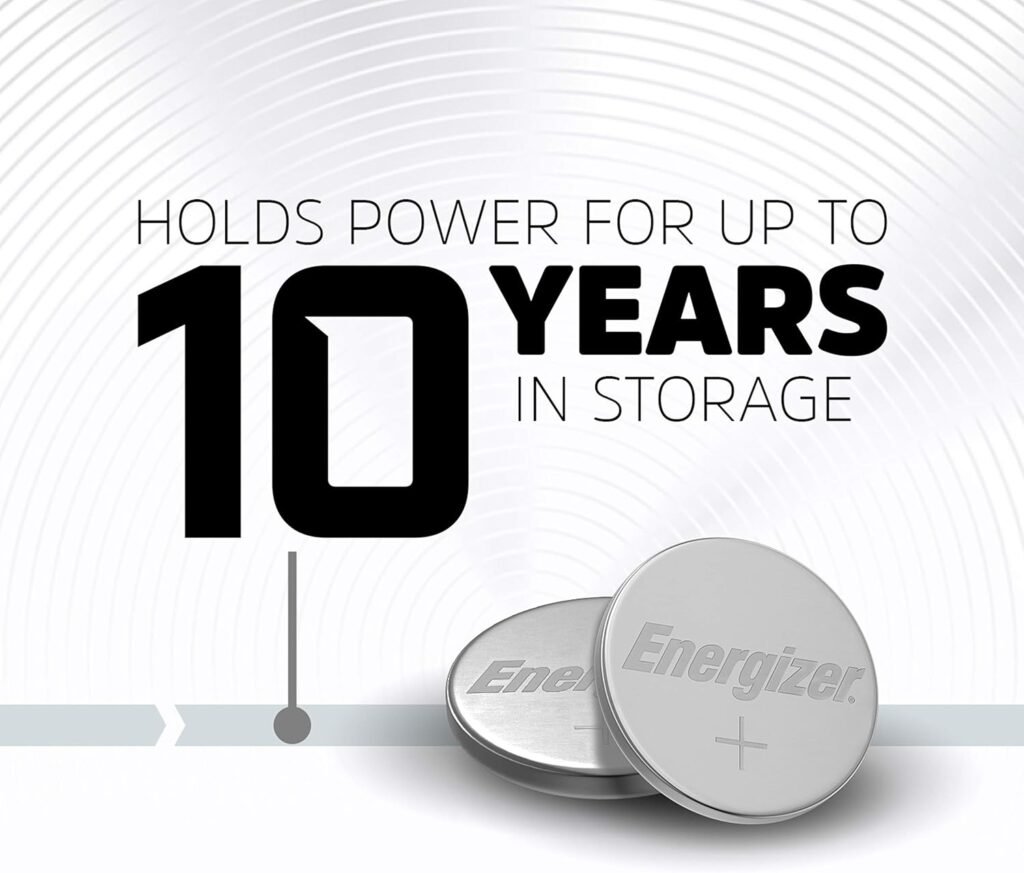 Energizer 2032 Batteries, Lithium CR2032 Battery, 2 Count (Pack of 2)