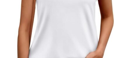 WEESO Womens Summer Tops Trendy 2025 Cap Sleeve T Shirts Crew Neck Pleated Front Clothes Fashion