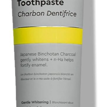 Boka Charcoal Fluoride Free Toothpaste Nano Hydroxyapatite, Helps Remineralize, Appropriate for Sensitive Teeth, Whitening - for Adult, Oral Care - Yuzu Mint Flavor, 4oz 1Pk - US Manufactured