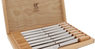 ZWILLING Razor-Sharp Steak Knives set of 8, German Engineered Informed by 290+ Years of Mastery, Silver