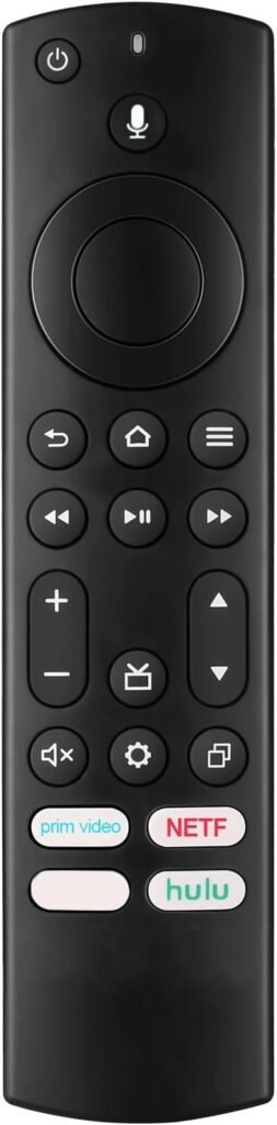 Replacement Voice Remote Control for All Insignia/Toshiba/Pioneer/Omni Smart TVs, Compatible with TV Stick, TV Cube