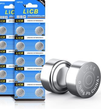 LiCB 20 Pack LR44 AG13 357 303 SR44 Battery 1.5V Button Coin Cell Batteries
