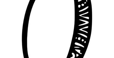 Henna House Numbers, House Numbers for Outside, Floating House Numbers, Custom Metal Address Signs for Houses, Large Number Address Plaque, Mid Century Modern, Art Deco House Numbers (6", 0, Black)