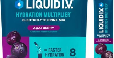 Liquid I.V.® Hydration Multiplier - Acai Berry | Electrolyte Powder Drink Mix | 1 Pack (16 Servings)