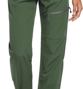 baleaf Women's Hiking Pants Quick Dry Lightweight Water Resistant Elastic Waist Cargo Pants for All Seasons