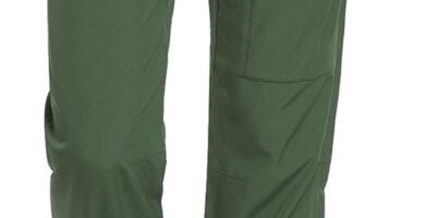 baleaf Women's Hiking Pants Quick Dry Lightweight Water Resistant Elastic Waist Cargo Pants for All Seasons