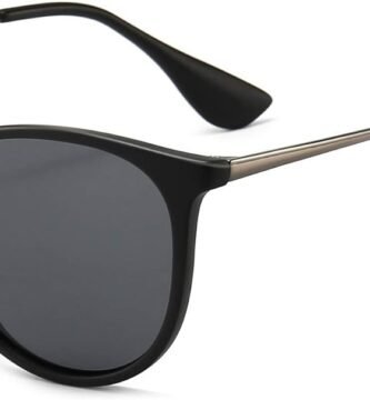 SUNGAIT Vintage Round Sunglasses for Women Men Classic Retro Designer Style