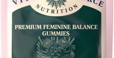 Vital Source Nutrition - Premium Feminine Balance Gummies - for Women’s Health & Wellness - Immune Support - Vegan, Gluten-Free - Hawaiian Pineapple - 60 Gummies - 30 Servings