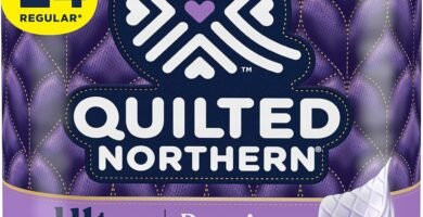 Quilted Northern Ultra Plush Toilet Paper, 6 Mega Rolls = 24 Regular Rolls, 3X Thicker*, 3 Ply Soft Toilet Tissue