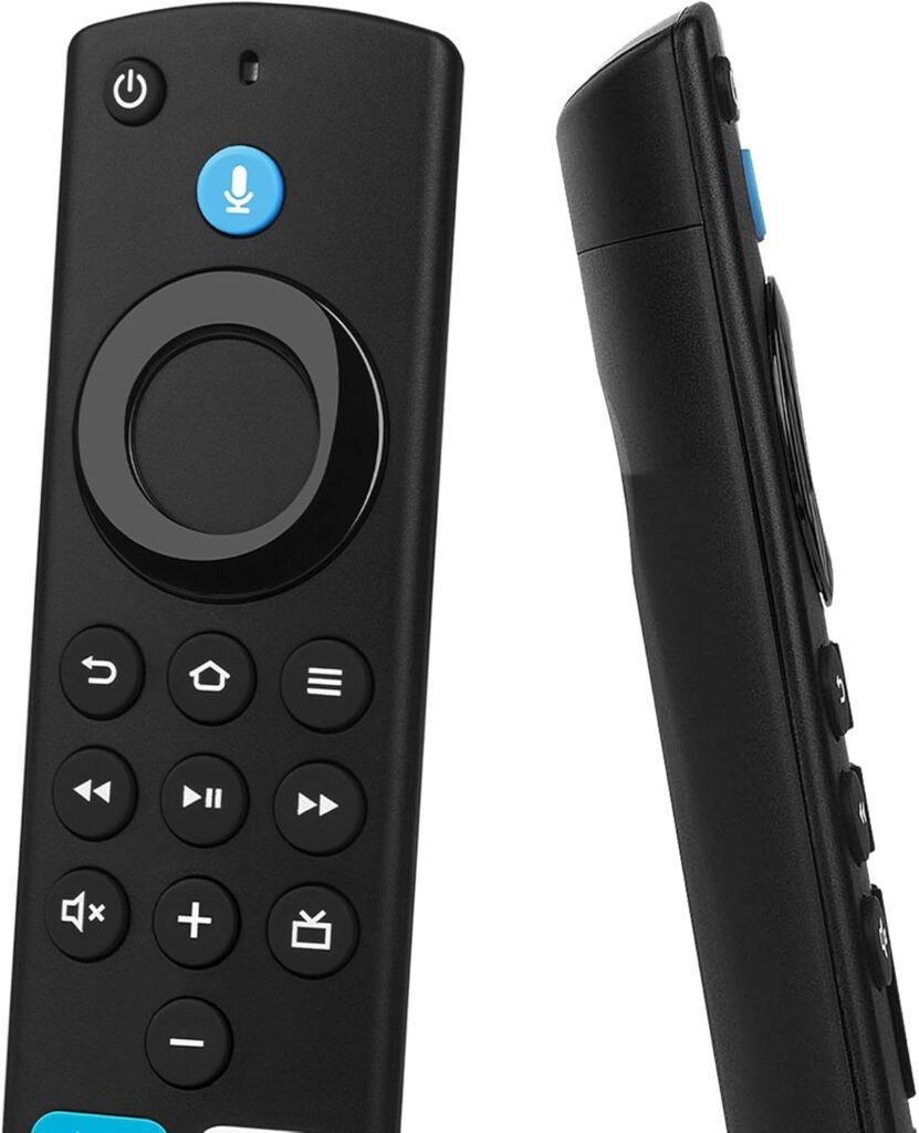Replacement Remote Control for AMZ Smart TVs Stick & TV Cube, for Insignia-Toshiba-Pioneer Smart TV 3rd Gen