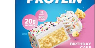 Pure Protein Bars, High Protein, Nutritious Snacks to Support Energy, Low Sugar, Gluten Free, Birthday Cake, 1.76 oz, Pack of 12 (Packaging May Vary)