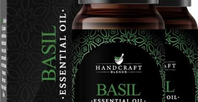 Handcraft Blends Basil Essential Oil - 0.33 Fl Oz - Pack of 2-100% Pure and Natural - Premium Grade Essential Oil for Diffuser and Aromatherapy