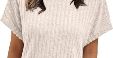 AUTOMET Women Shirts Summer Sweaters Regular Fit Short Sleeve Tunic Tops 2025 Dressy Casual Business Blouses