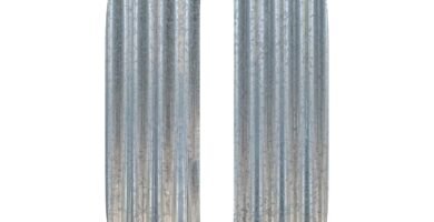Corrugated Metal Letter (6 Inch, 0)