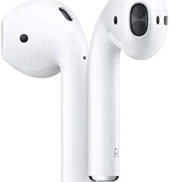 Apple AirPods Wireless Ear Buds, Bluetooth Headphones with Lightning Charging Case Included, Over 24 Hours of Battery Life, Effortless Setup for iPhone
