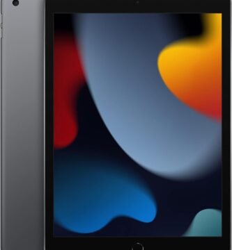 Apple iPad (9th Generation): with A13 Bionic chip, 10.2-inch Retina Display, 64GB, Wi-Fi, 12MP front/8MP Back Camera, Touch ID, All-Day Battery Life – Space Gray