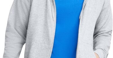 Hanes Men's EcoSmart Fleece Full-Zip Hoodie Sweatshirt