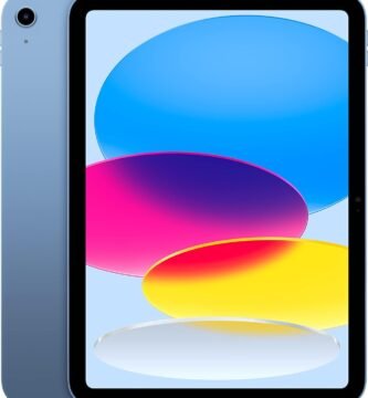 Apple iPad (10th Generation): with A14 Bionic chip, 10.9-inch Liquid Retina Display, 64GB, Wi-Fi 6, 12MP front/12MP Back Camera, Touch ID, All-Day Battery Life – Blue