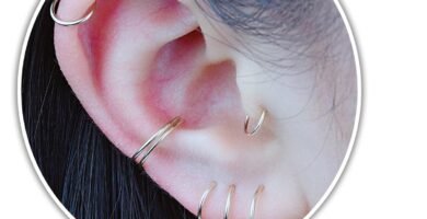 4mm Super Tiny Tragus Hoop Earrings, 20g Gold Cartilage Earring, Helix Hoops, Tragus Piercing Jewelry, Upper Ear Cartialge Piercing Ear Rings, 14K Gold Filled 4 mm 20 Gauge