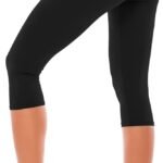 SINOPHANT High Waisted Leggings for Women - Full Length Capri Buttery Soft Yoga Pants for Workout Athletic