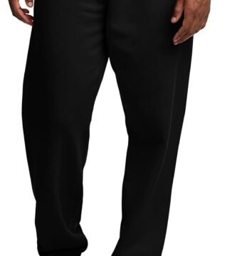 Fruit of the Loom Eversoft Fleece Elastic Bottom Sweatpants with Pockets, Relaxed Fit, Moisture Wicking, Breathable