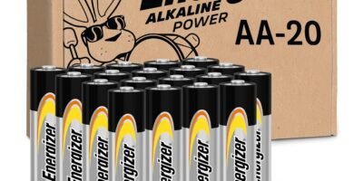 Energizer Alkaline Power AA Batteries (20 Pack), Double A Long-Lasting AA Batteries