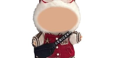 Doll clothes suitable for 15cm and 17cm Labubu (dolls not included), stylish baseball uniform sets (including shoes, glasses and shoulder bags), and 15/17cm doll sporty style suits