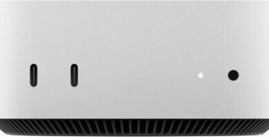 Apple 2024 Mac mini Desktop Computer with M4 chip with 10‑core CPU and 10‑core GPU: Built for Apple Intelligence, 16GB Unified Memory, 256GB SSD Storage, Gigabit Ethernet. Works with iPhone/iPad