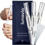 Antifungal Pen – 25% Undecylenic Acid, Toenail Fungus Treatment Extra Strength, Nail Renewal, Tea Tree Oil, Clove Bud Oil, Aloe Vera, and Vitamin E- 3 Pack, Twist Pen Activator, Made in USA