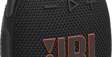 JBL Clip 5 - Ultra-Portable, Waterproof & Dustproof Bluetooth Speaker, Big Pro Sound with Punchy bass, Integrated Carabiner, Up to 12 Hours of Play, Made in Part with Recycled Materials (Black)