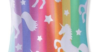 HOZIY Gymnastics Leotards for Girls Unicorn Aurora Rainbow Mermaid Dinosaur Cupcake Sparkle Biketard Toddlers Kids Children