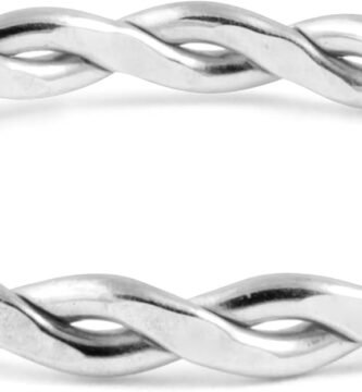 Harmony Braided Stacking Ring | Gold Statement Ring | Gold-Filled for Women | Simple and Elegant | Minimalist Jewelry | Waterproof Everyday Wear | Stacking Ring | Handmade