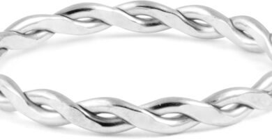 Harmony Braided Stacking Ring | Gold Statement Ring | Gold-Filled for Women | Simple and Elegant | Minimalist Jewelry | Waterproof Everyday Wear | Stacking Ring | Handmade