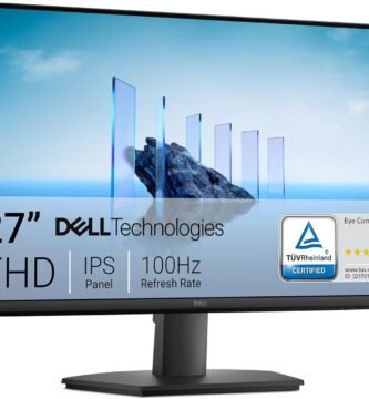 Dell 27 Monitor - SE2725HM - 27-inch Full HD (1920x1080) 16:9 100Hz Display, IPS Panel, 16.70 Million Colors, Anti-Glare, 1 HDMI / 1 VGA Port, TÜV Rheinland 3-Star*, Comfortview Plus - Black